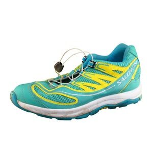 Salomon Youth Boys Shoes Sz 6 M Blue Mesh Running